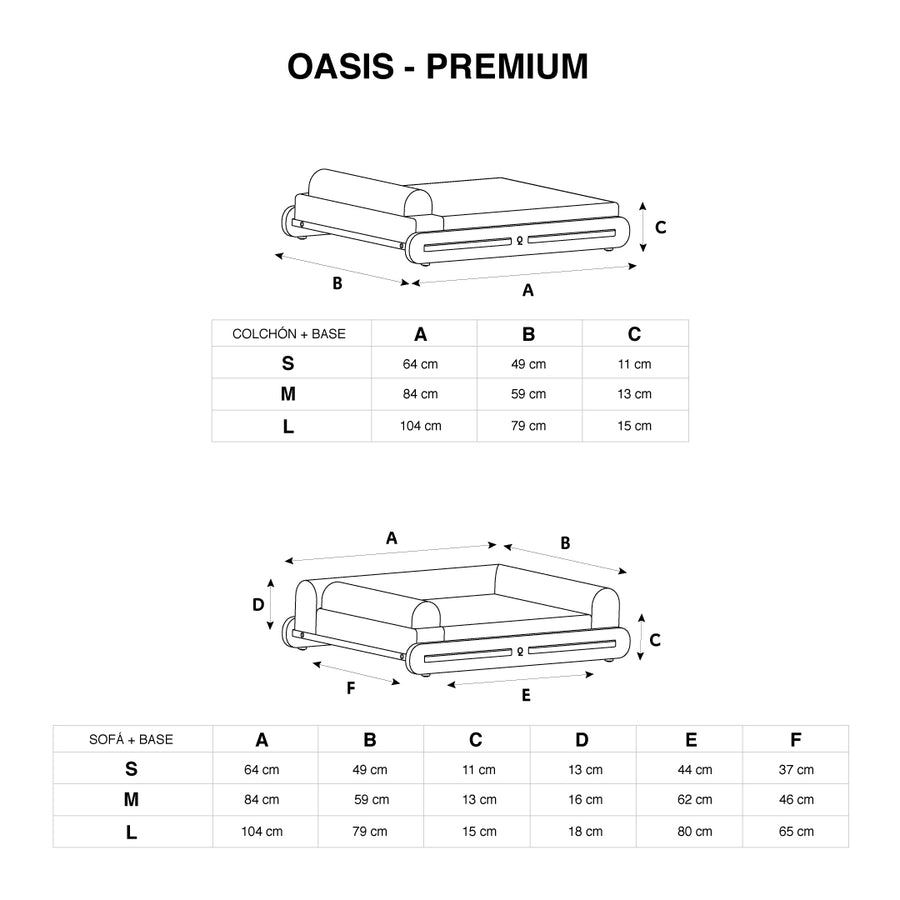 Oasis — Premium (con madera)