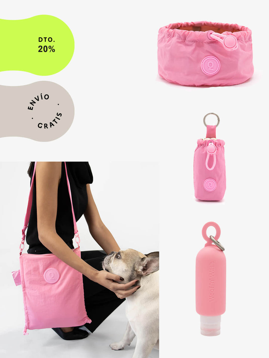 Pack Walkies Bag: Bolso + Porta Premios + Bebedero + Botella