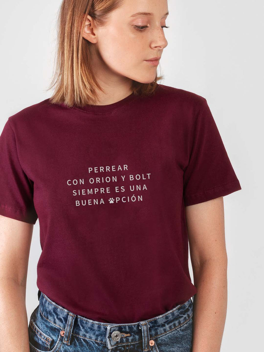Camiseta “Perrear es una buena opción”